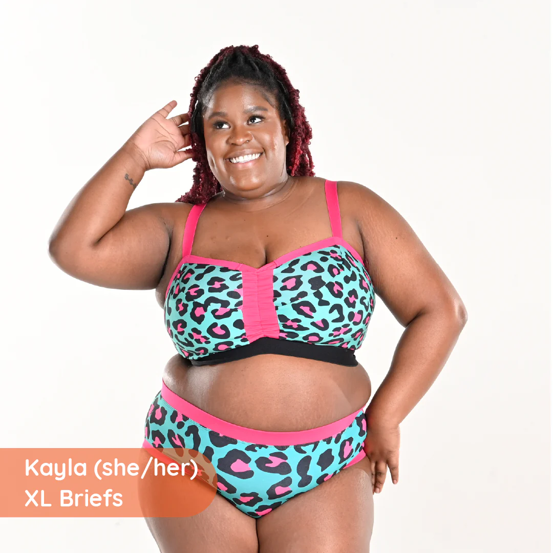 High Rise Briefs - Hot Leopard - Image 6