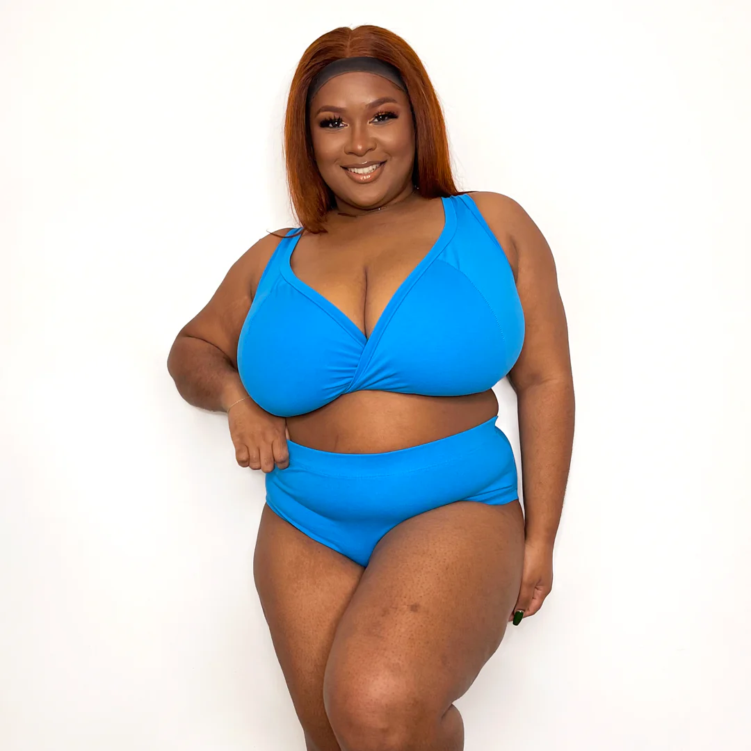 High Rise Briefs - Lagoon*** - Image 5