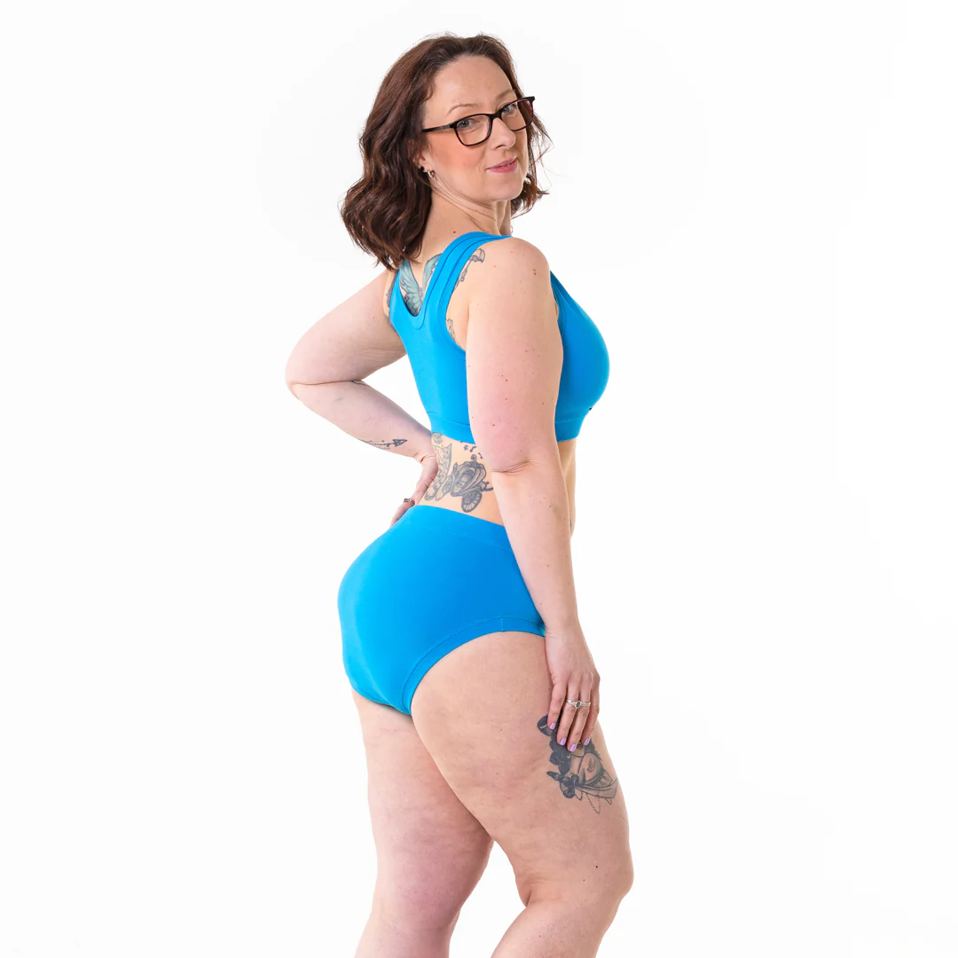 High Rise Briefs - Lagoon*** - Image 6