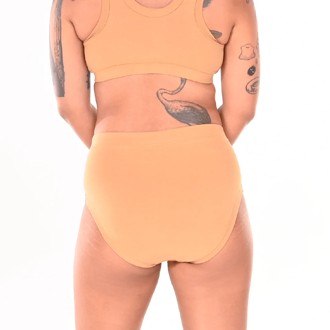 High Rise Briefs - Nude Two - Image 4