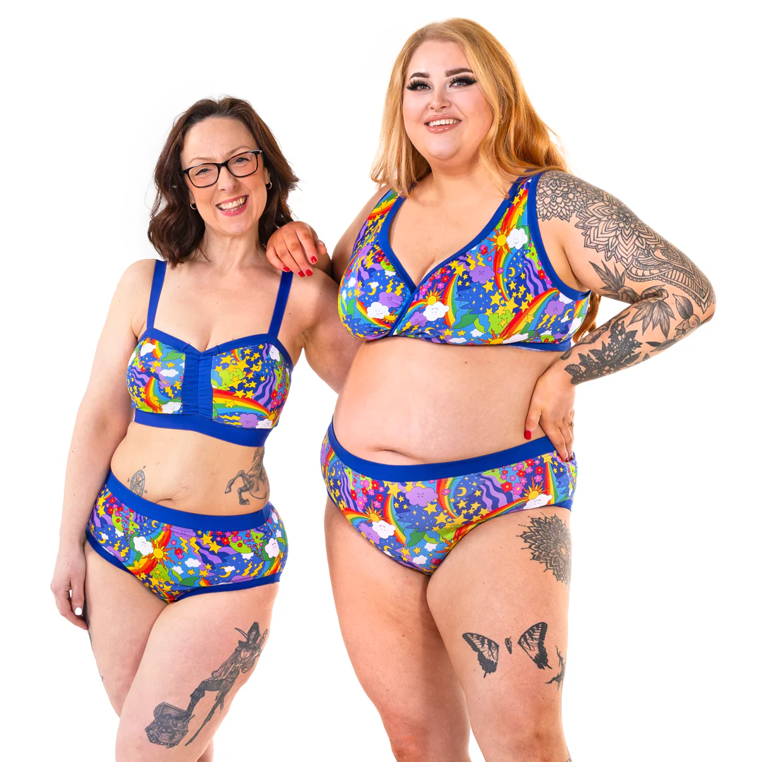 Original Bra - Retro Rainbows - Image 5