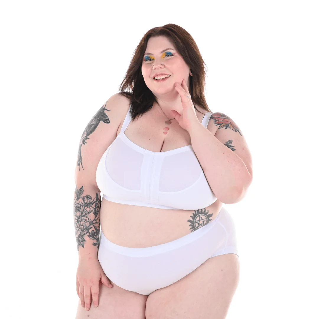 High Rise Briefs - White - Image 5