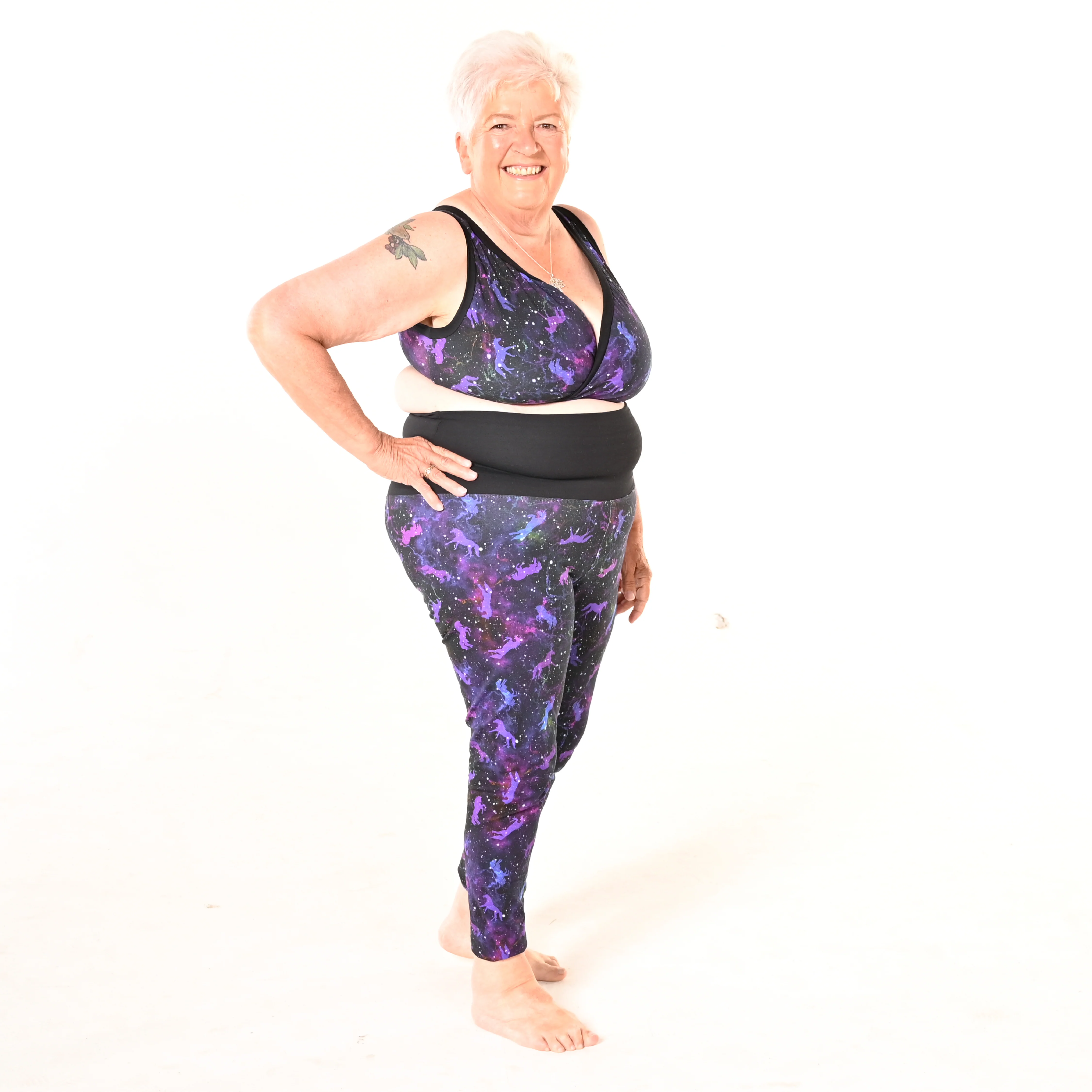 High Waist Organic Cotton Leggings - Uni-verse - Image 4
