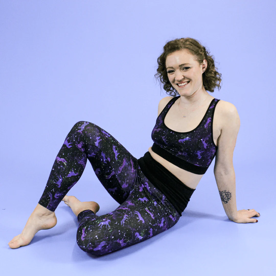 High Waist Organic Cotton Leggings - Uni-verse - Image 5