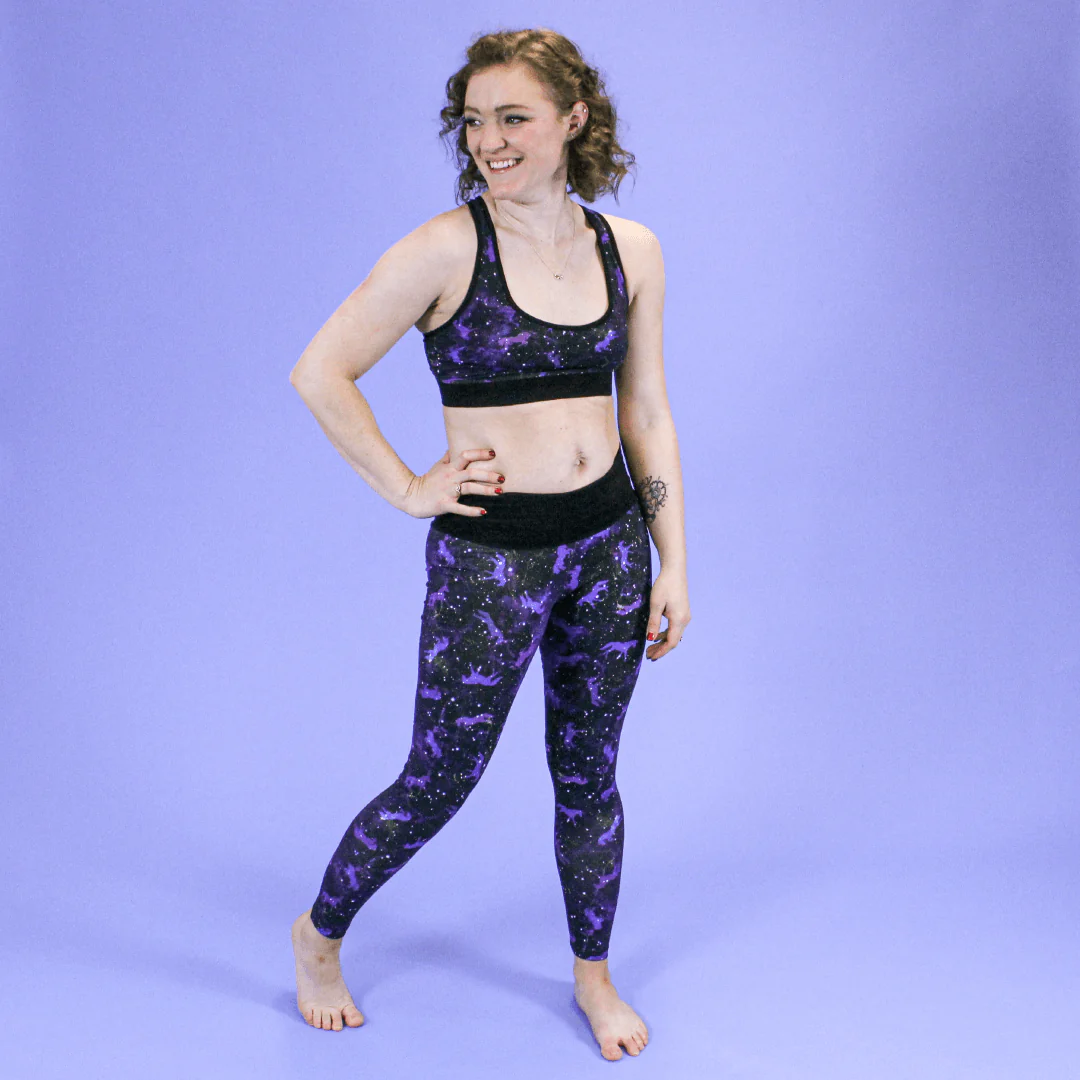 High Waist Organic Cotton Leggings - Uni-verse - Image 6
