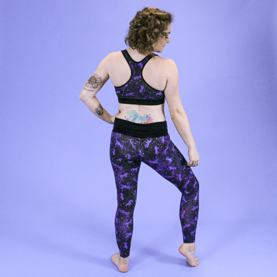 High Waist Organic Cotton Leggings - Uni-verse - Image 7