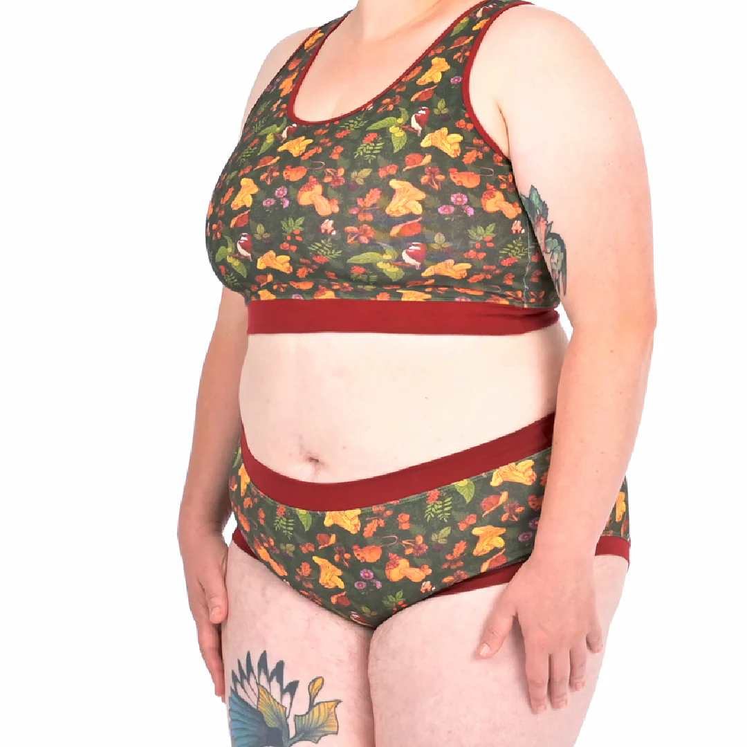 Mid Rise Briefs - Forager***