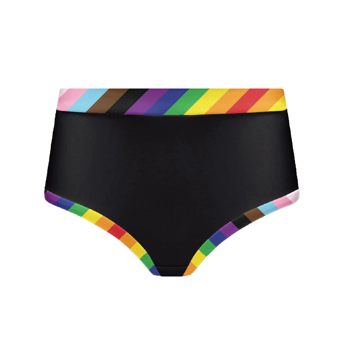 Mid Rise Briefs - Prism Pride***