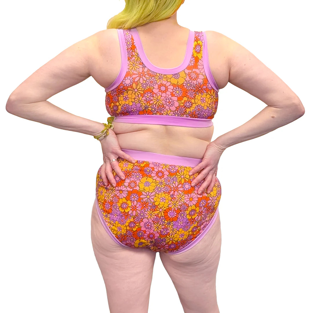 High Rise Briefs - Flora - Image 4
