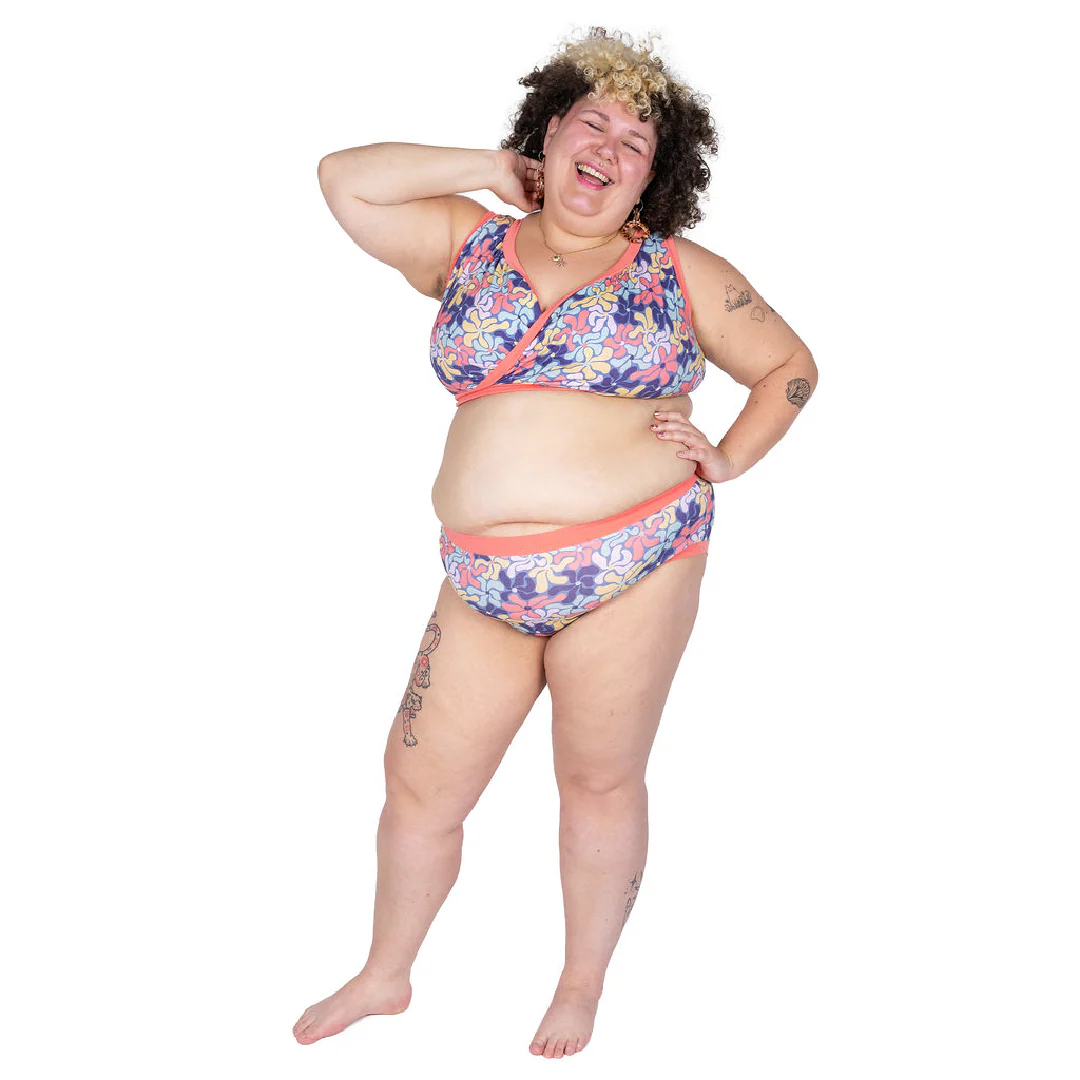 Original Bra - Wavy Flowers - Image 3
