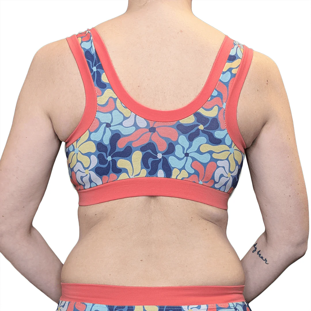 Original Bra - Wavy Flowers - Image 6