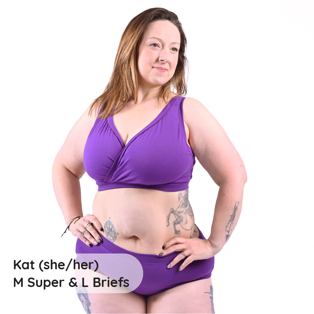 Mid Rise Briefs - Iris - Image 4