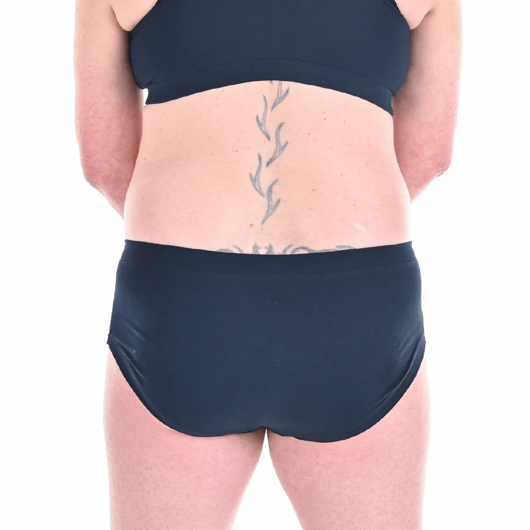 Mid Rise Briefs - Navy - Image 3