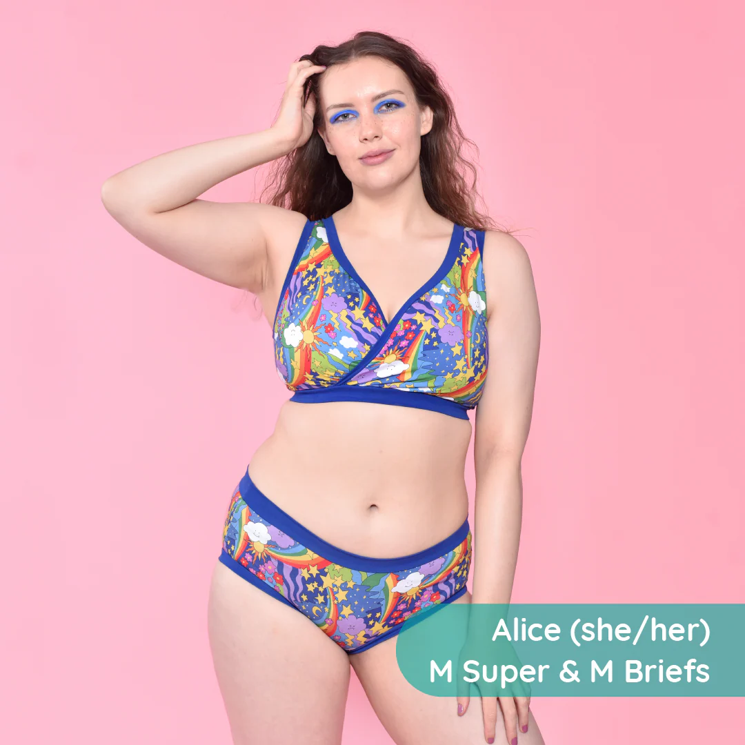 Original Bra - Retro Rainbows - Image 6