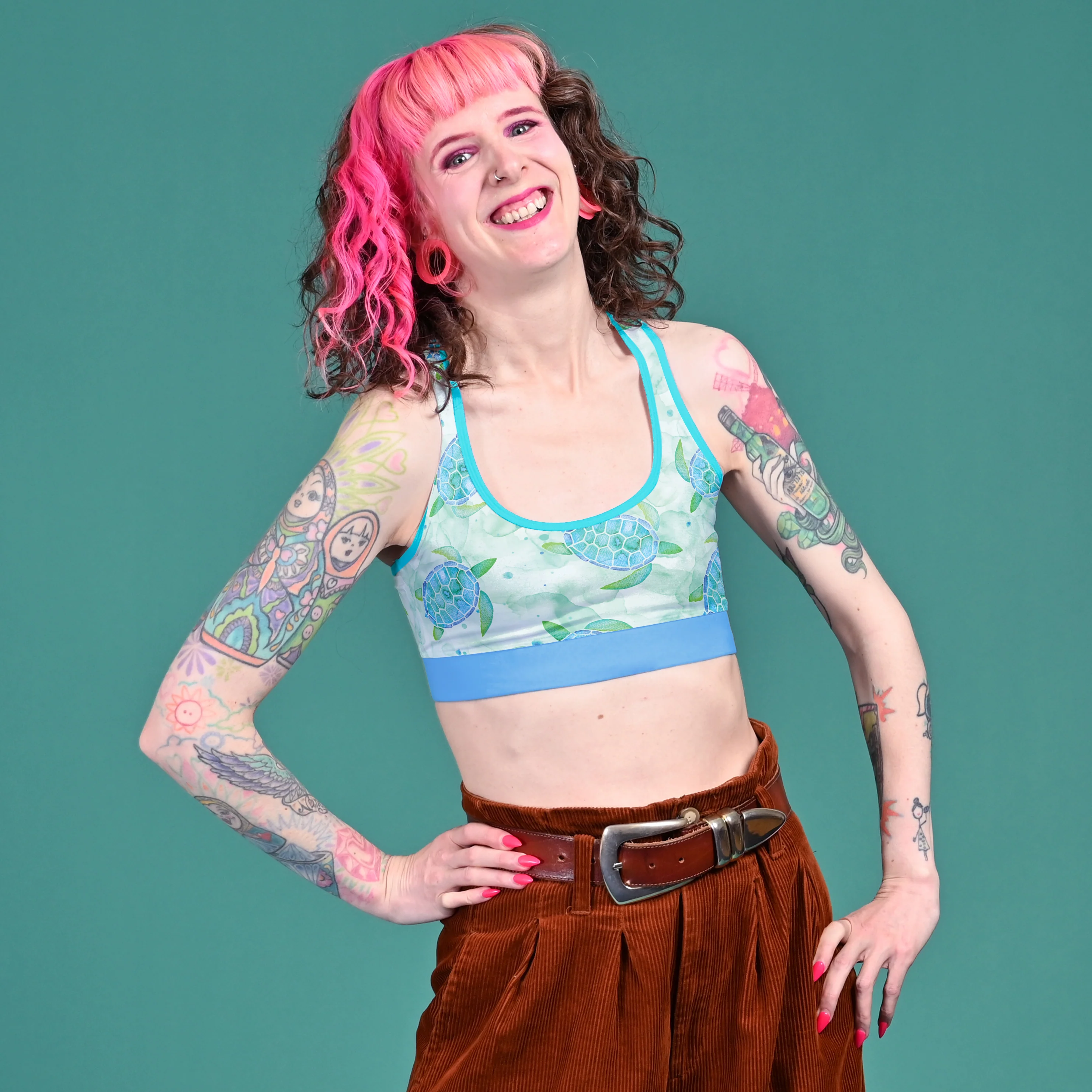 OUTLET - Mighty Racerback Bralettes - Image 9