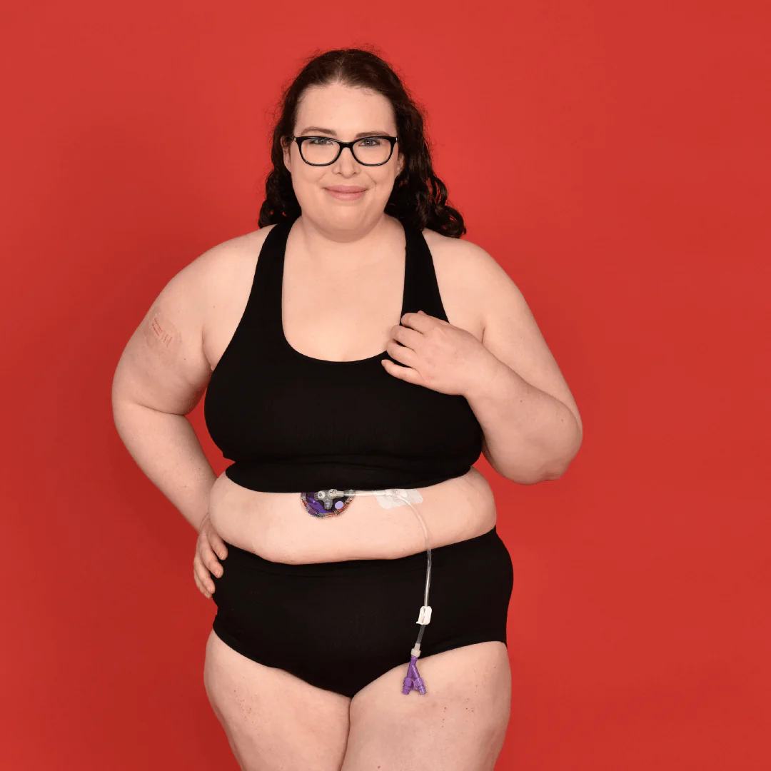 Racerback Bralette - Black - Soft fit *** - Image 4
