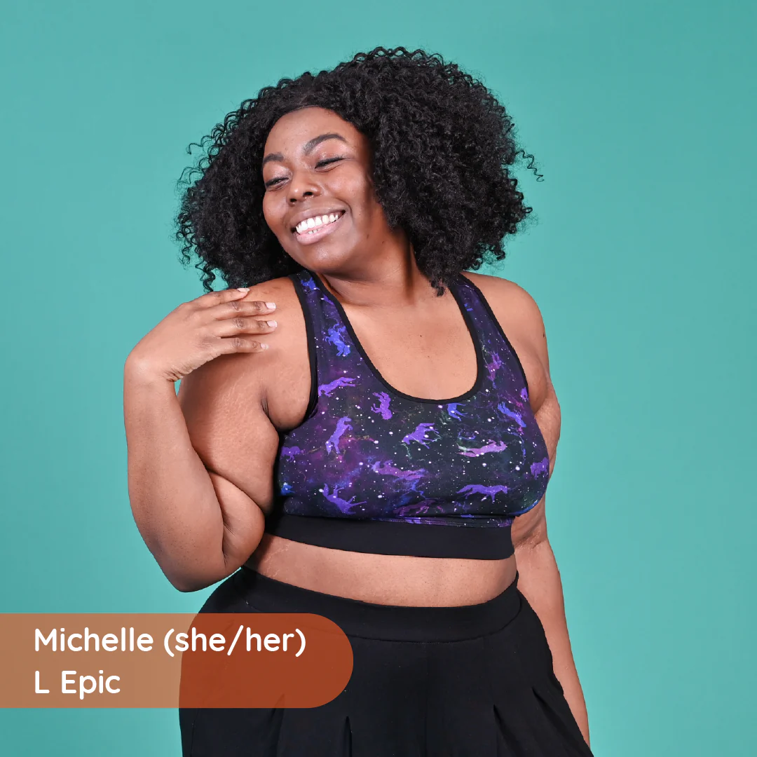 Racerback Bralette - Uni-verse - Image 3