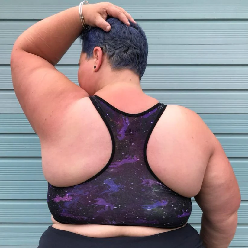 Racerback Bralette - Uni-verse - Soft Fit *** - Image 4