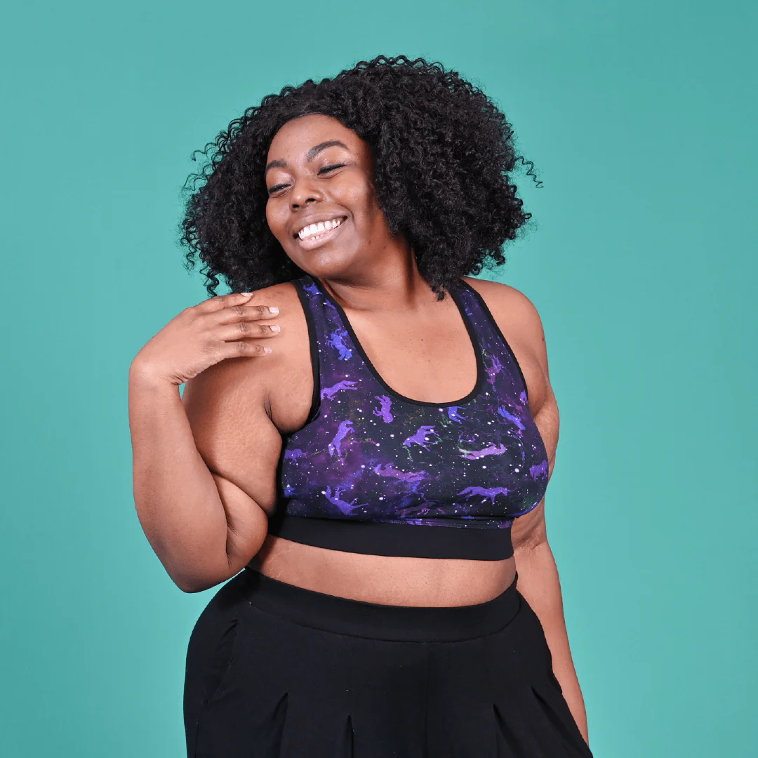 Racerback Bralette - Uni-verse - Soft Fit *** - Image 2