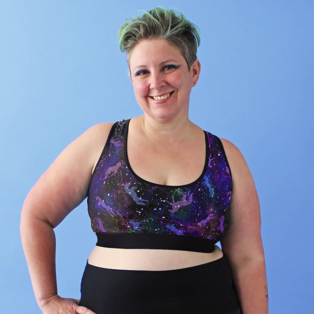 Racerback Bralette - Uni-verse - Soft Fit *** - Image 3