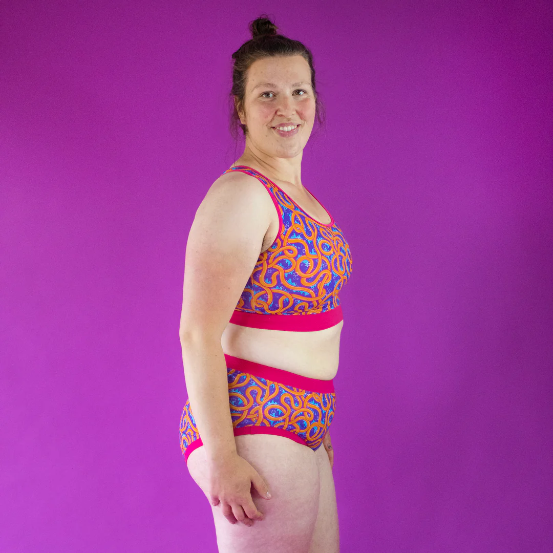 Racerback Bralette - Wiggles *** - Image 2