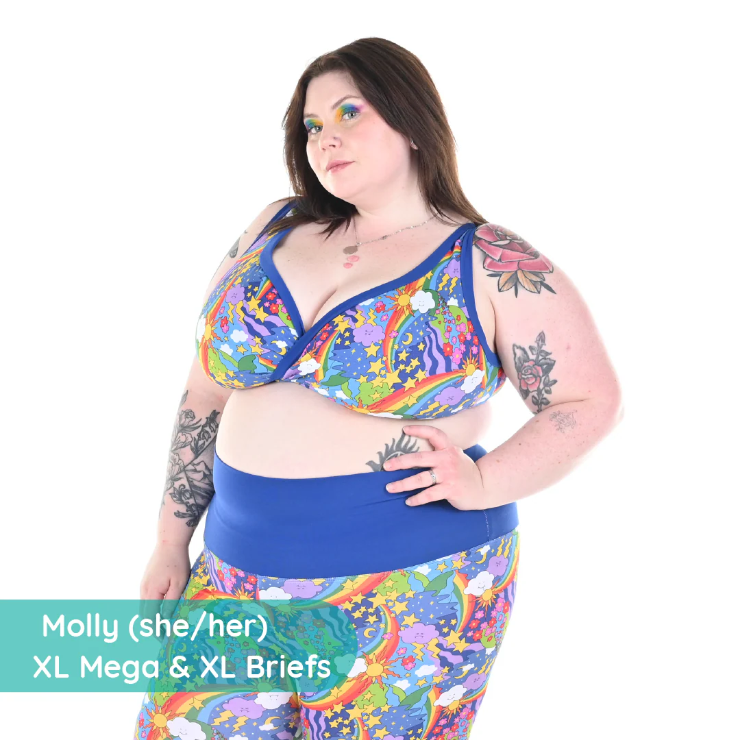 Original Bra - Retro Rainbows - Image 4