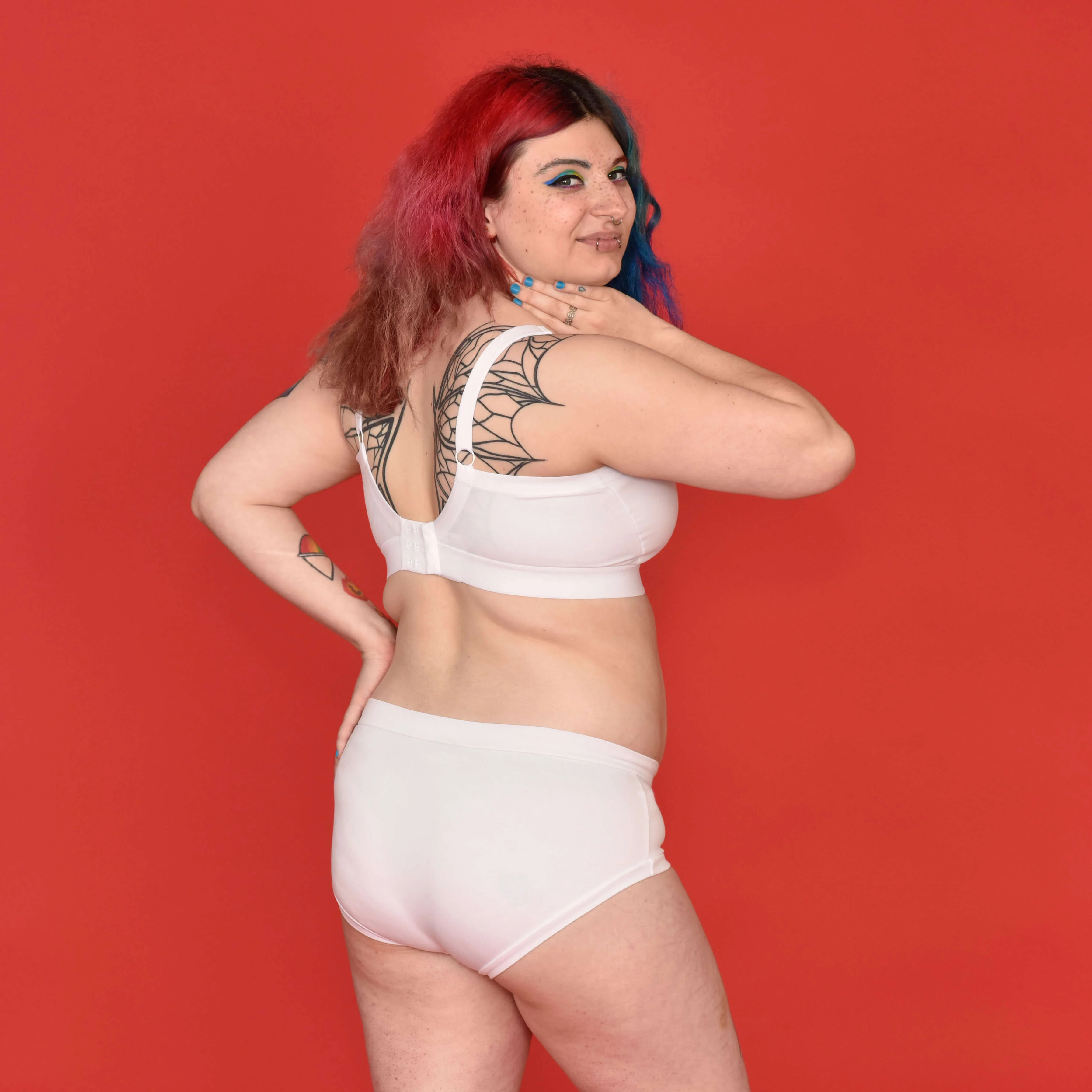 Mid Rise Briefs - White - Image 5